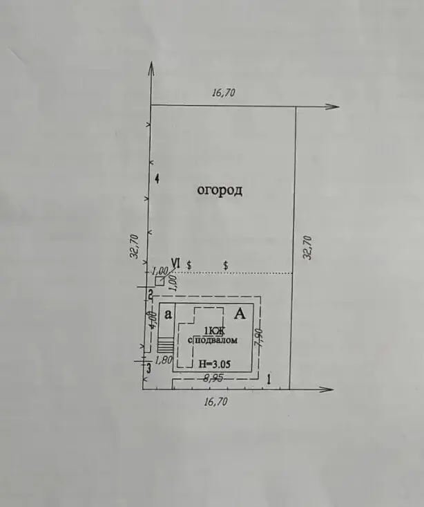 1-этажный дом, 77,5 м² на 5,4 сот. в Крымске