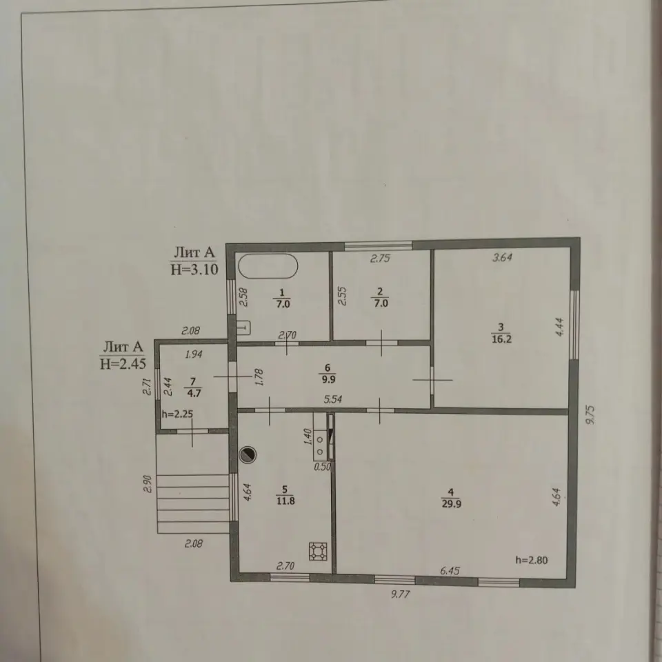 1-этажный дом, 86,5 м² на 3,2 сот. в Крымске