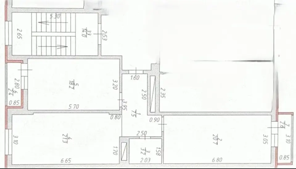 2-комн. квартира, 75,9 м² в Крымске