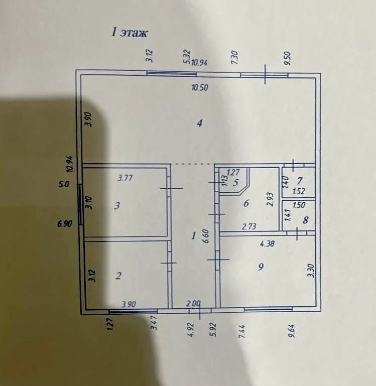 1-этажный дом, 105 м² на 6 сот. в Крымске