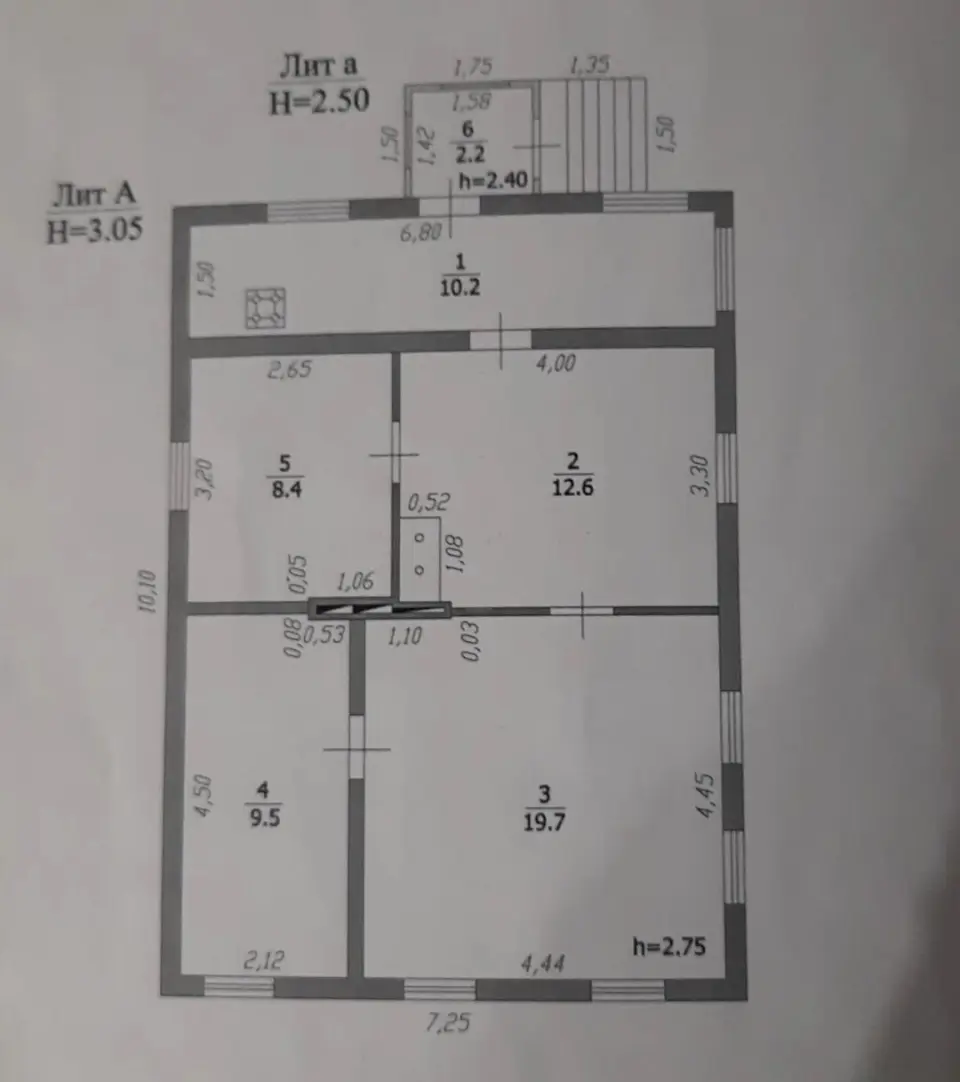1-этажный дом, 62 м² на 5 сот. в Крымске