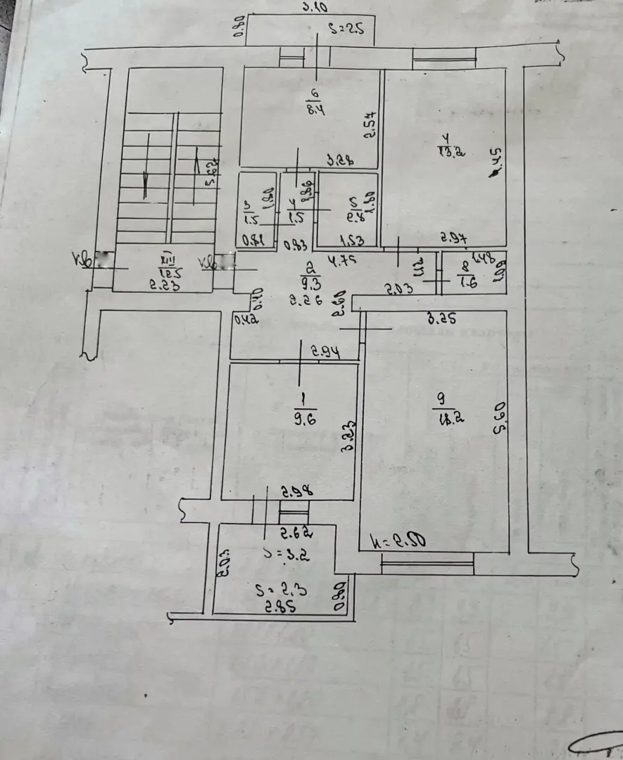 3-комн. квартира, 69,1 м² в Крымске