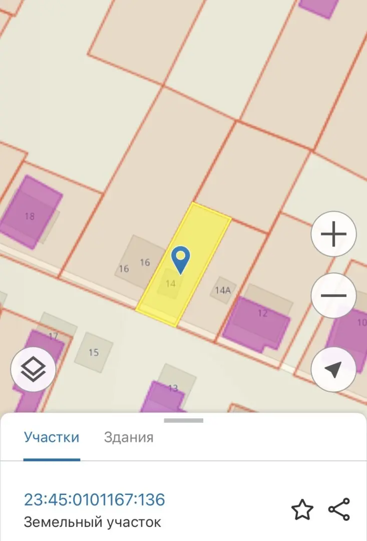 Участок, 10,5 сот. в Крымске